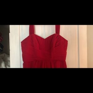 Cranberry Red Prom dress